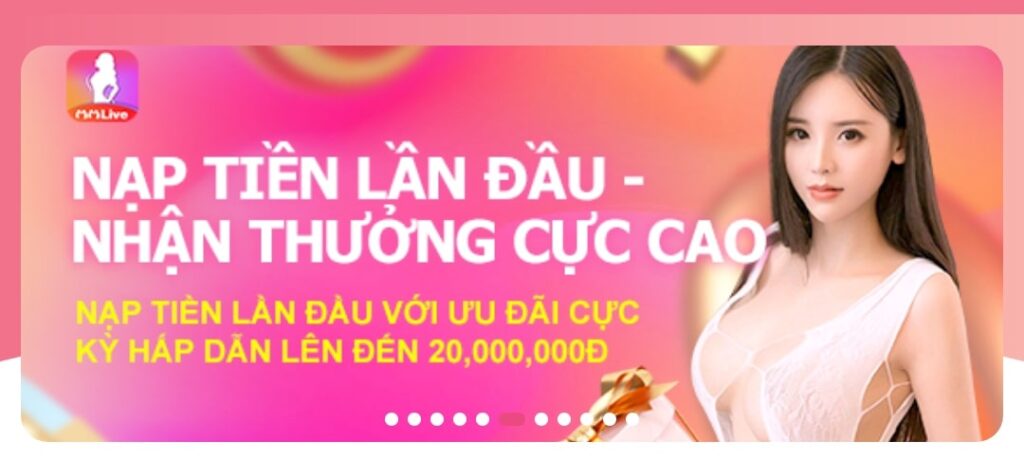 Các ưu đãi và khuyến mãi khi nạp tiền MMLive